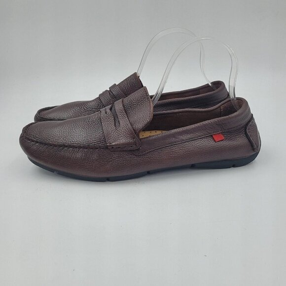 NEW Marc Joseph Union Street Driving Loafer Brown Leather Dress Casual Size 10.5 - Picture 2 of 11
